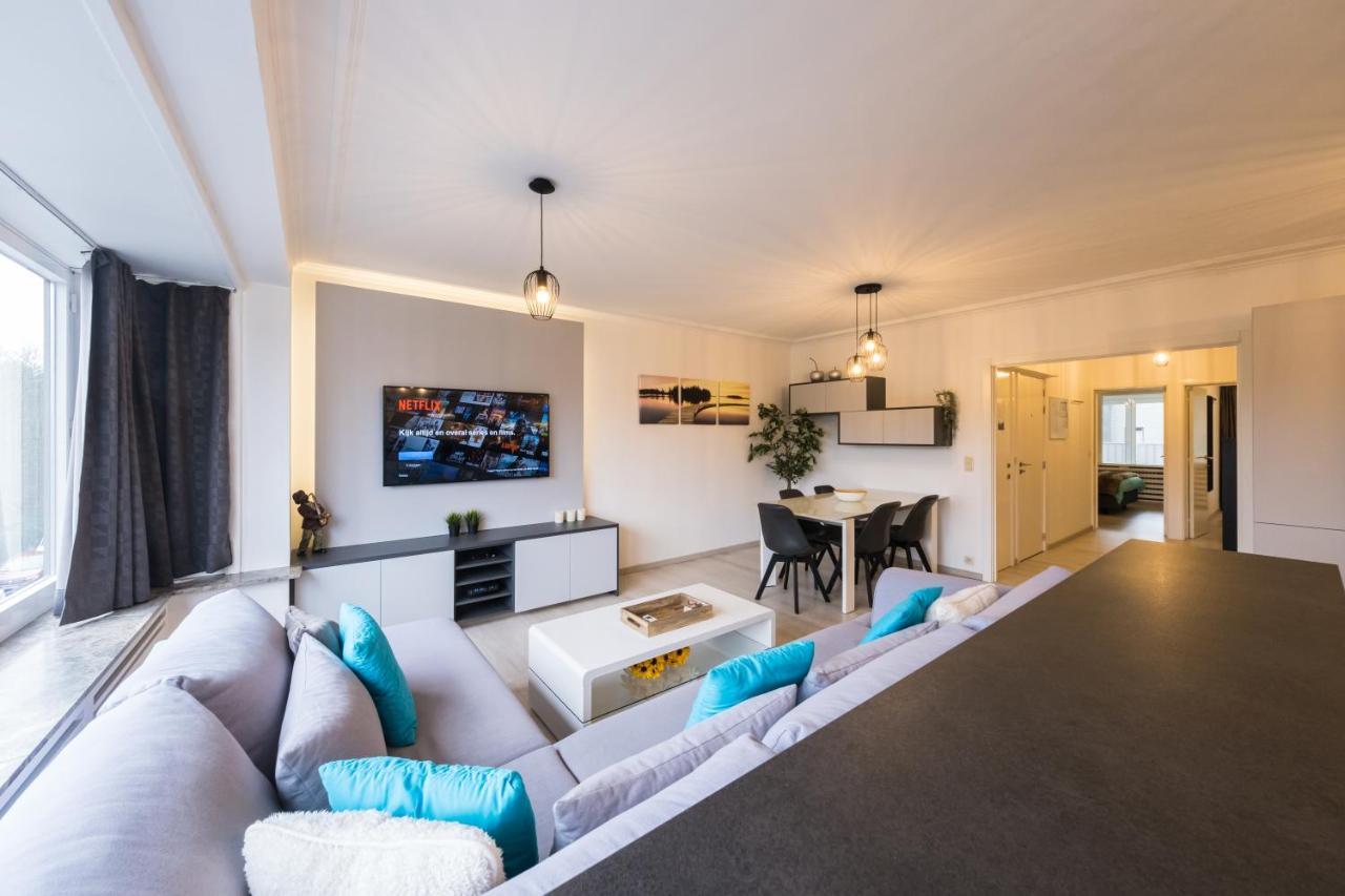 Ostend Center Parkview Apartment Free Parking Dış mekan fotoğraf