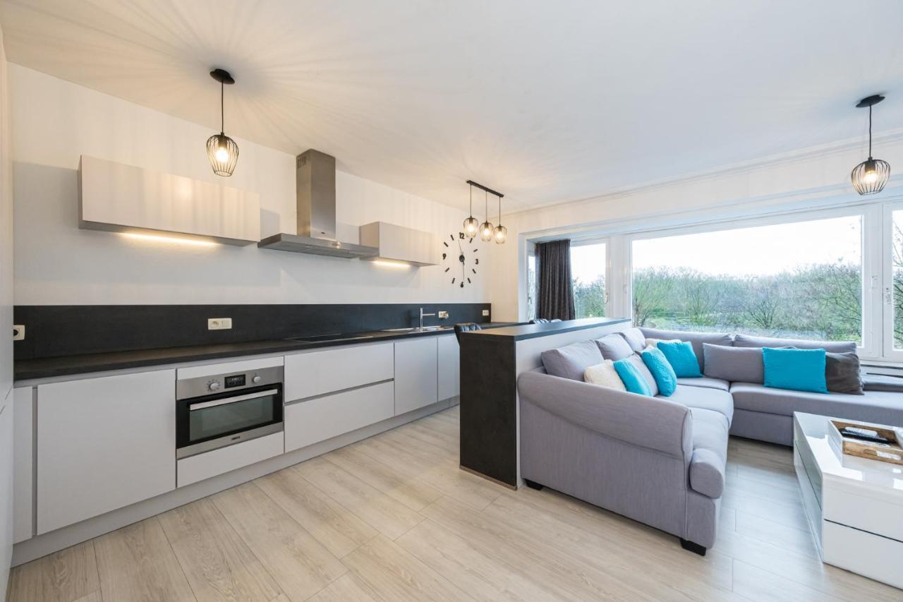 Ostend Center Parkview Apartment Free Parking Dış mekan fotoğraf